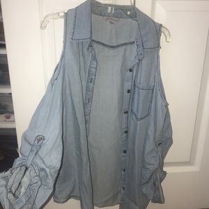 Charlotte Russe Jean top